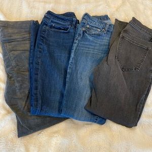 Bundle of pants (3 jeans/ 1 corduroy pants)